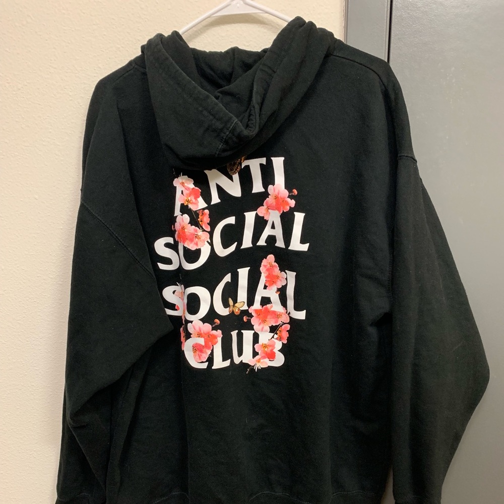 Anti Social Social Club Kkoch Hoodie sz XL